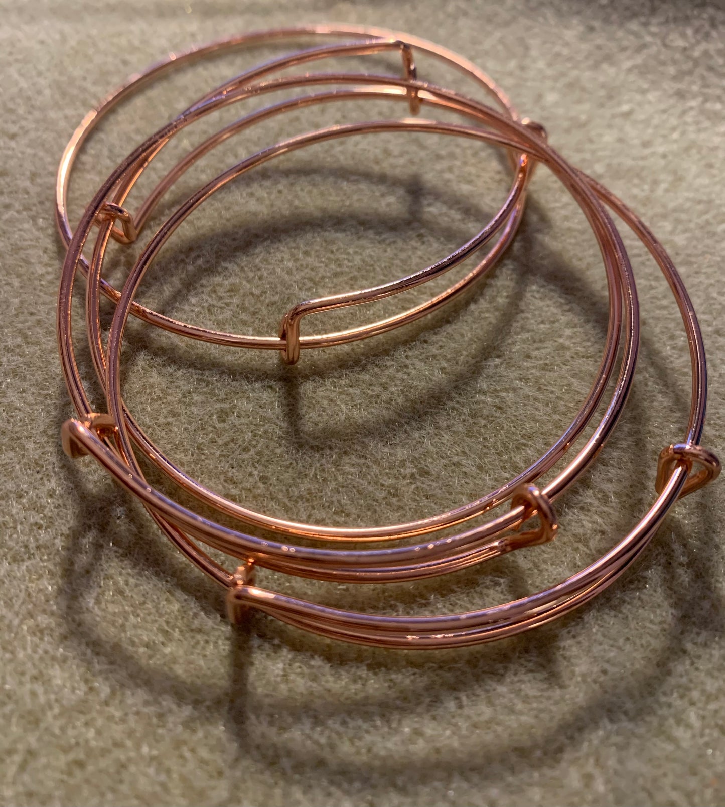 Adjustable Stainless Steel Bangles (5 different colors)