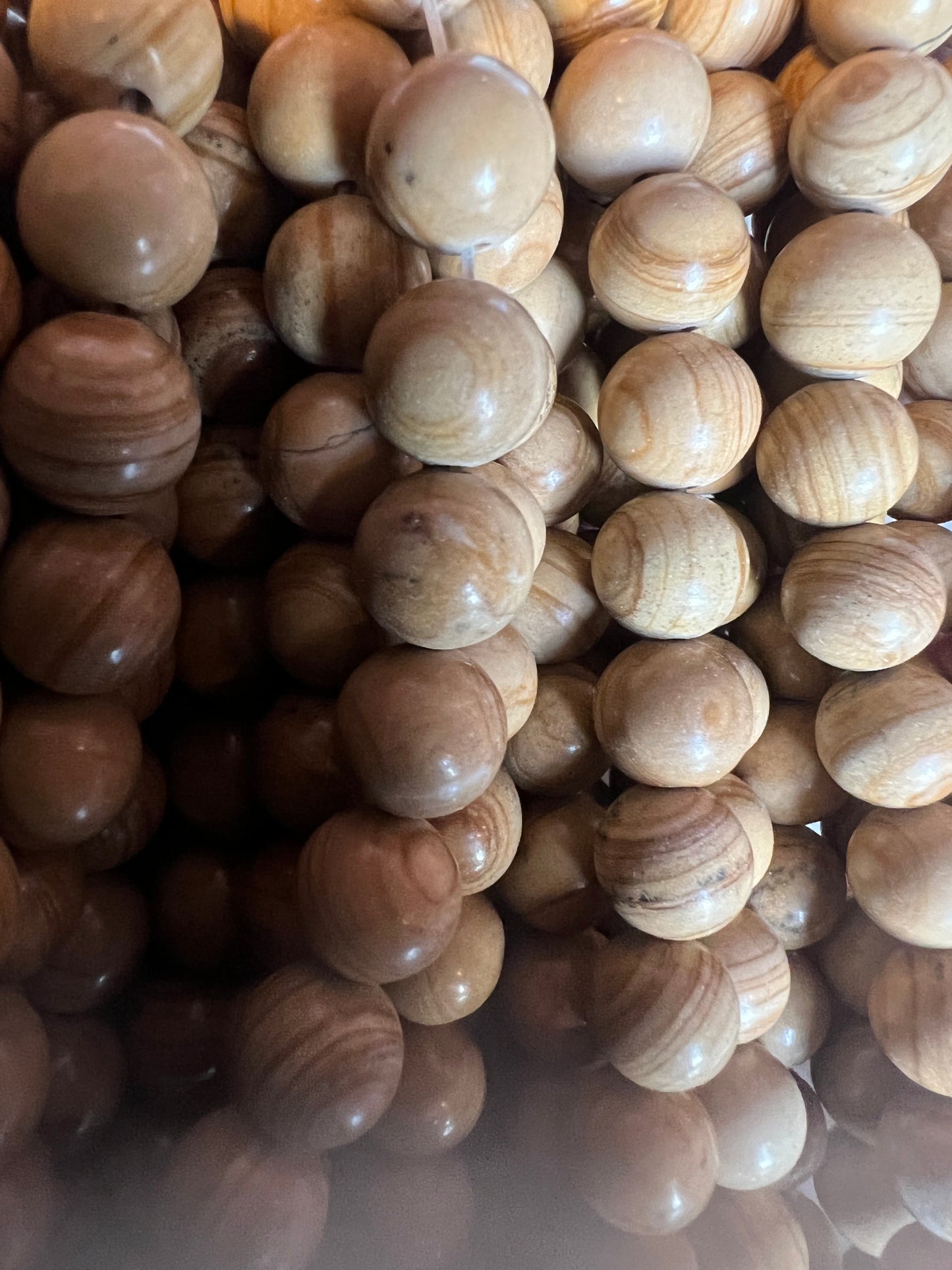 10mm Solid Weight Wood Beads
